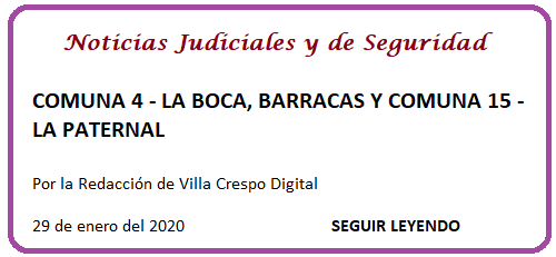 NOTICIAS JUDICIALES